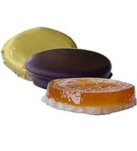 Ροδέλα πορτοκάλι μαρτζιπαν υγείας