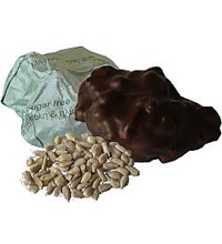 Κέρασμα με ηλιόσπορο ωμό & σοκολάτα υγείας με στεβια