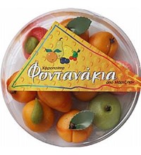 Κουτί στρόγγυλο με φοντανάκια ~ 240 γρ.