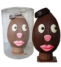 Αυγό φάτσα σοκολάτα ~ 300 γρ. σε κύλινδρο.