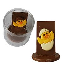 Σοκολατένιες φιγούρες ~90γρ. σε κυλινδρο