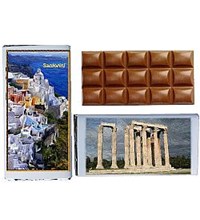 Πλάκα γάλακτος 100 γρ. με τοπία & μνημέια 